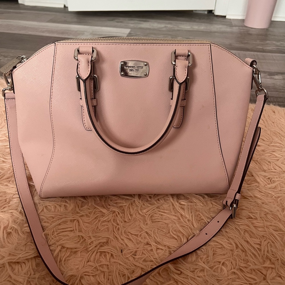 Michael Kors Pink Satchel Bag